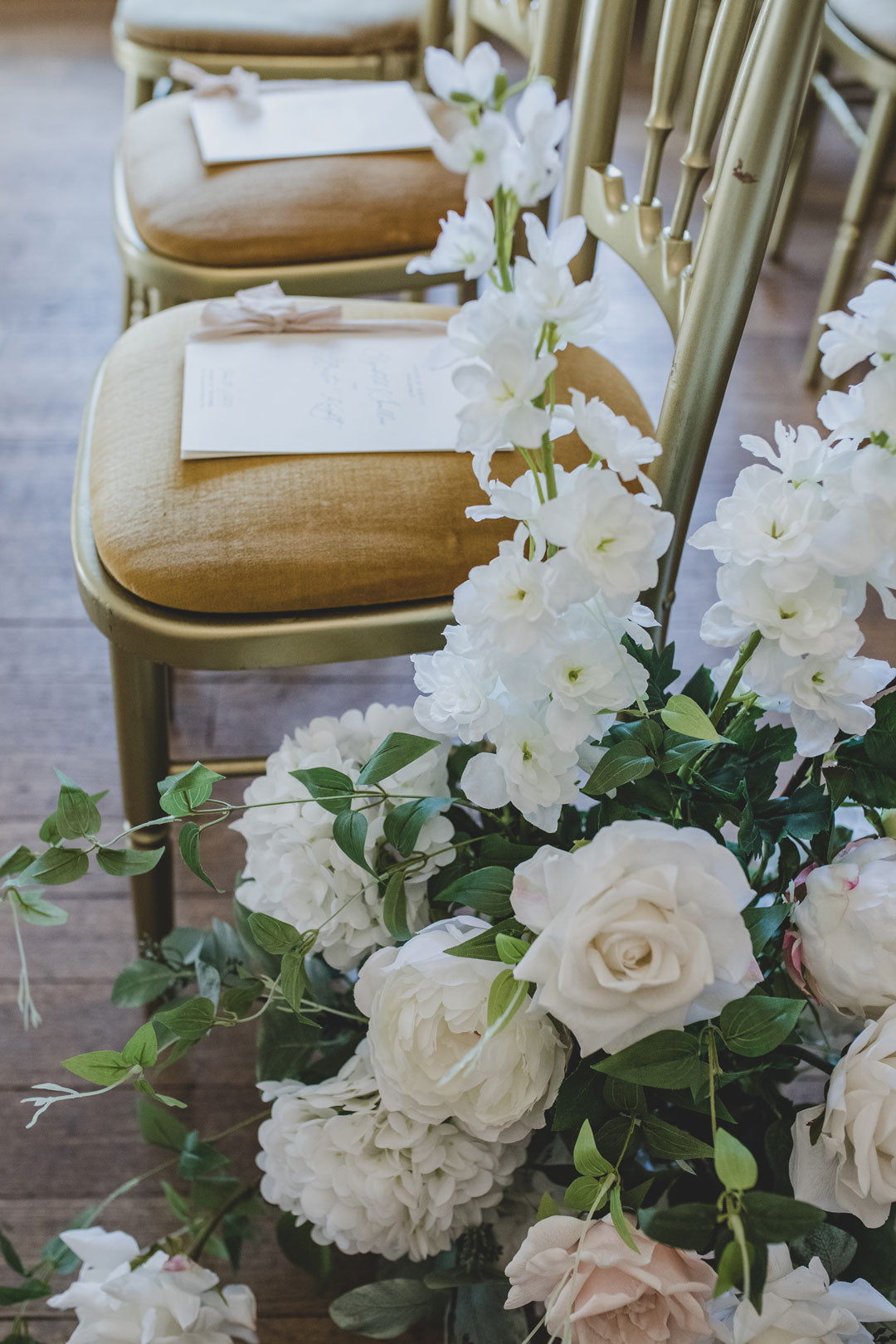 Elegance Faux Aisle Flowers