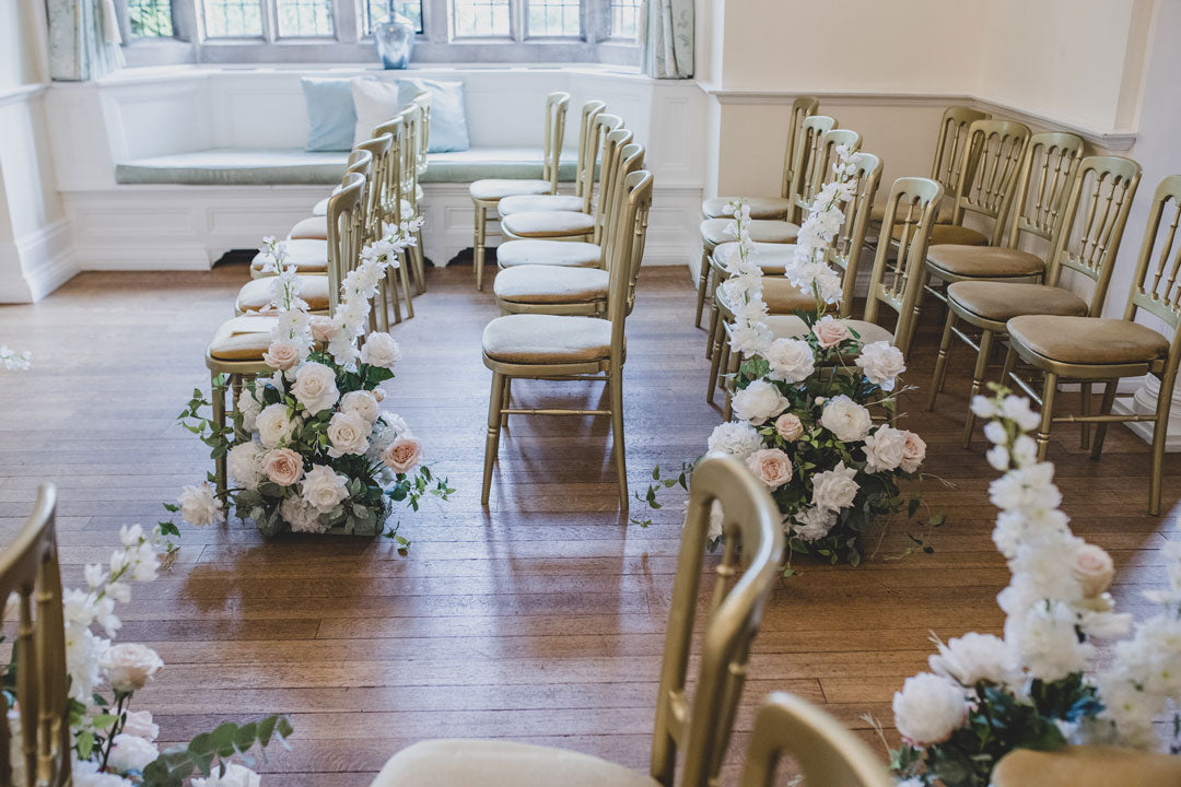 Elegance Faux Aisle Flowers