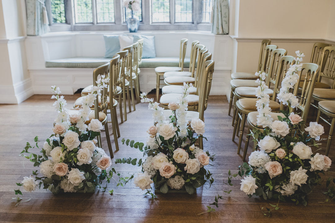 Elegance Faux Aisle Flowers