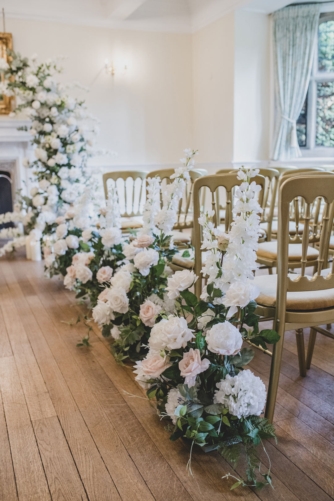 Elegance Faux Aisle Flowers