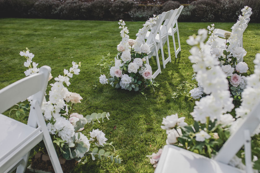 Elegance Faux Aisle Flowers