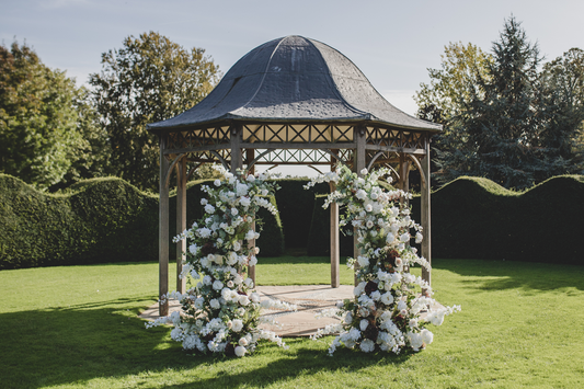 Juniper  Faux Floral Pillars